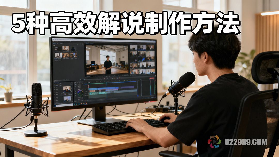 短剧解说视频制作的5种高效方法,新手也能快速上手