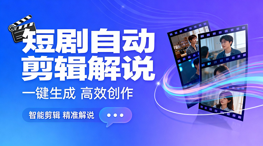 短剧自动解说APP