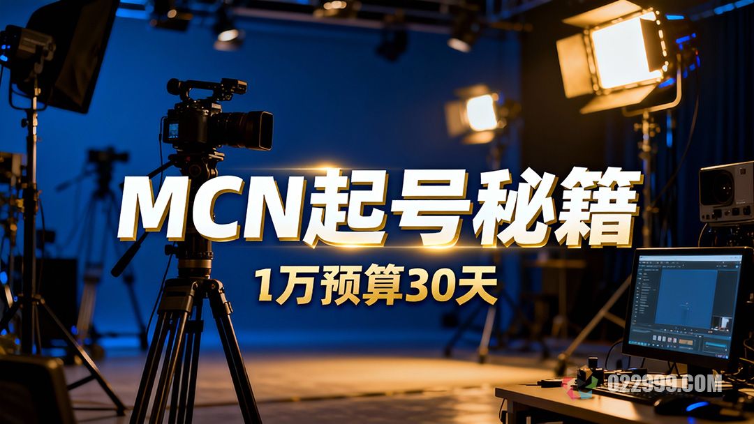 MCN起号秘籍1万预算30天打造抖音万粉账号全攻略1.jpg