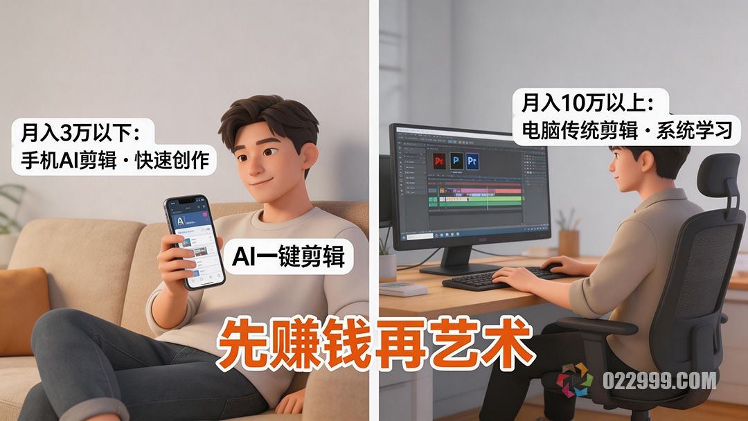 花几千块报剪辑培训班，还不如用 AI 自动剪辑自学7.jpg