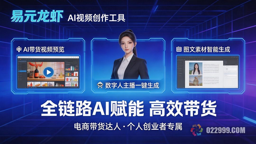 易元龙虾AI视频创作工具，轻松助力电商带货达人实现高效转化1.jpg