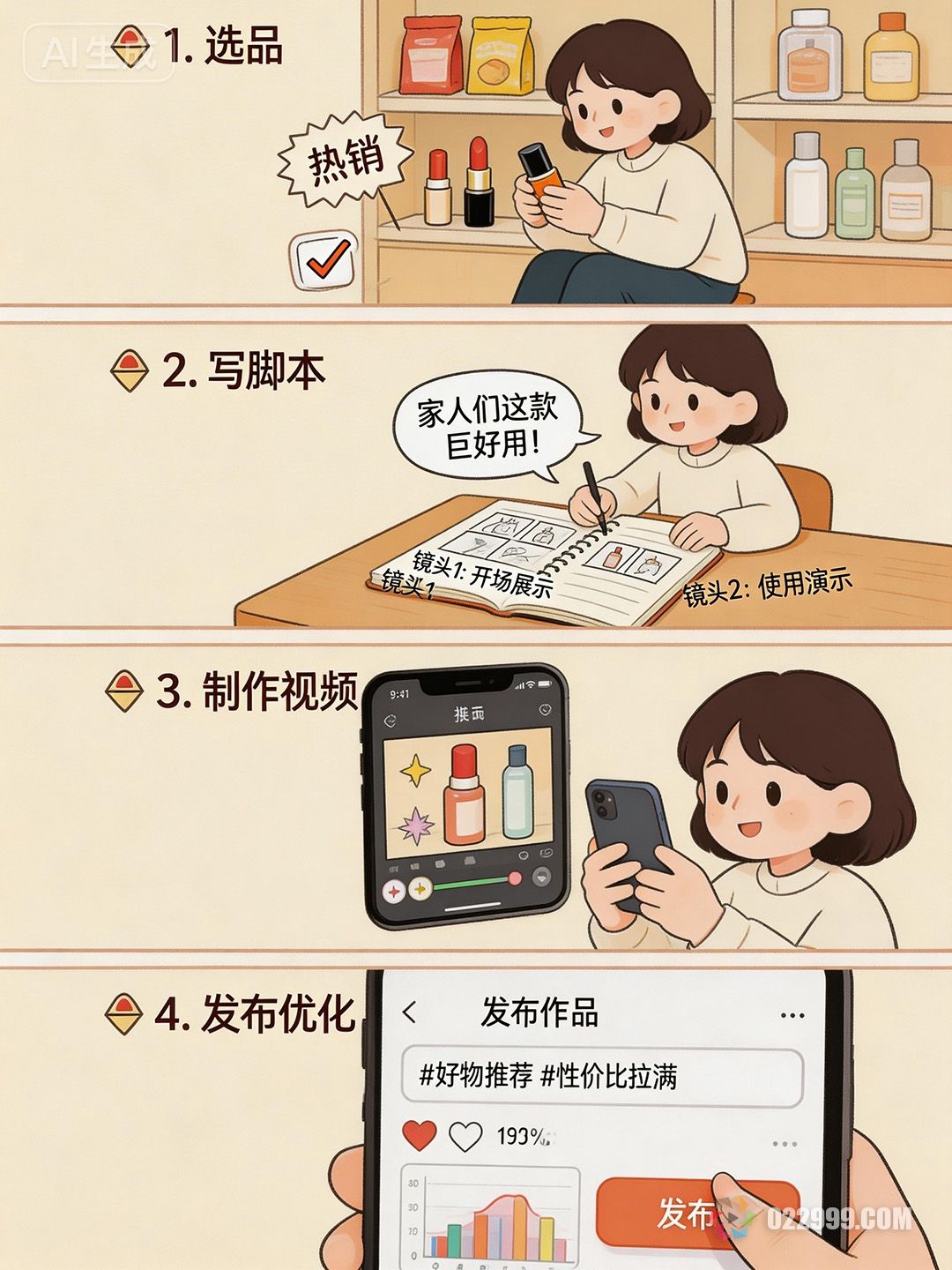 抖音带货视频制作全流程,AI自动剪辑软件从0到1保姆级教程1.jpg