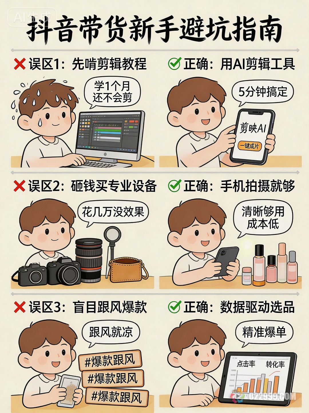 抖音带货视频制作全流程,AI自动剪辑软件从0到1保姆级教程4.jpg