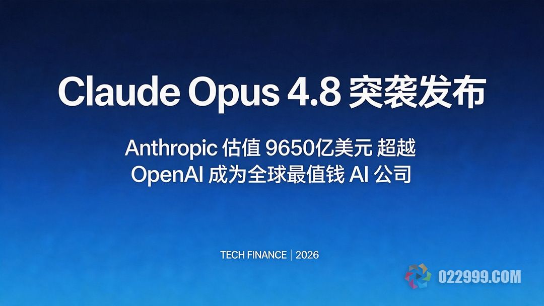 Claude opus4.8突袭发布超越OpenAI.jpg